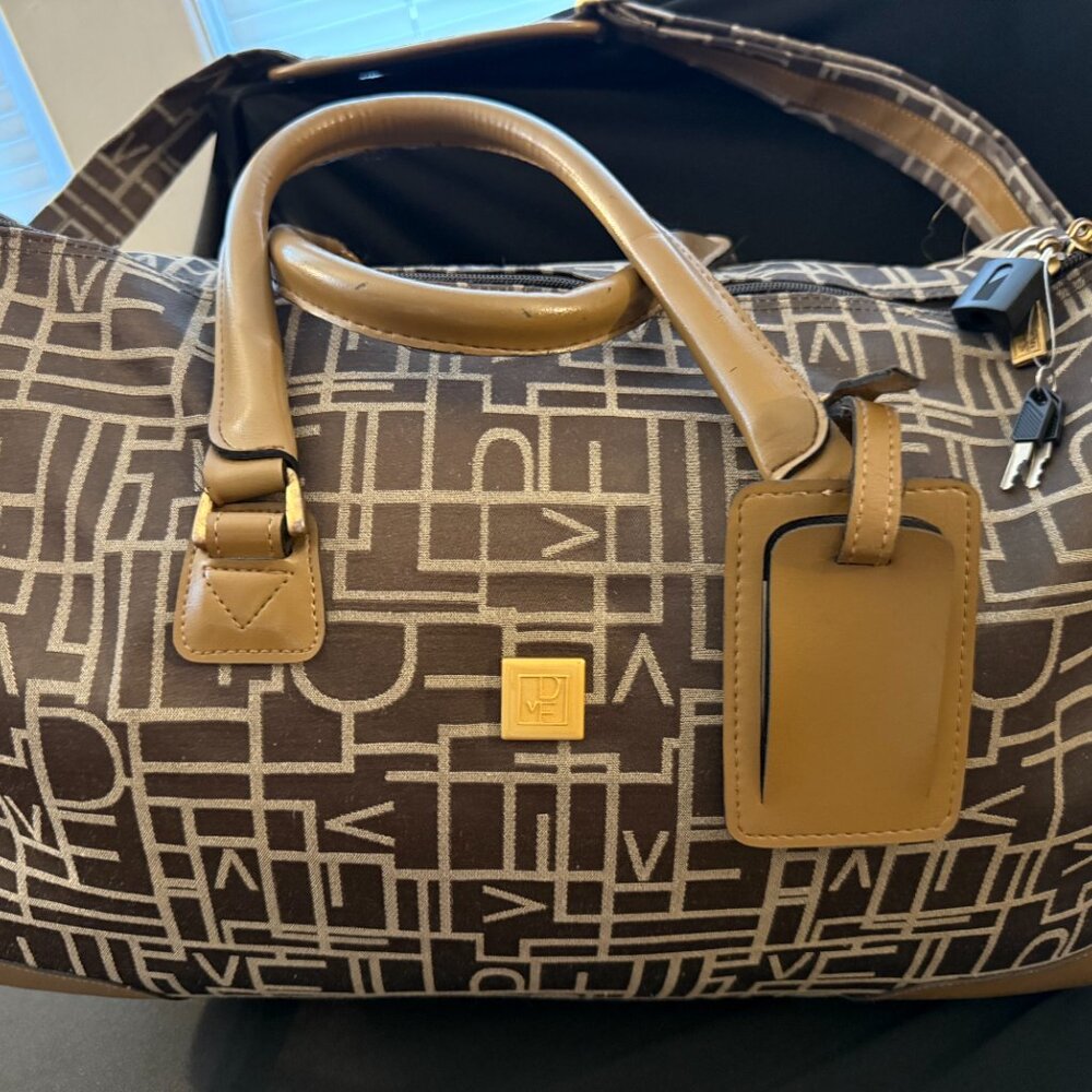 Diane von Furstenberg classic DVF overnight travel bag